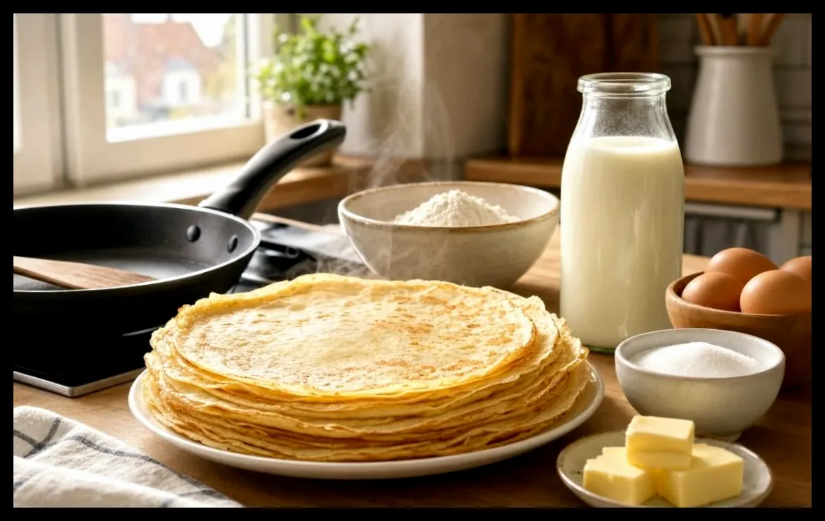 طرز تهیه کرپهای بینقص فیلیپ اتشبست با ۵ ماده ساده و ارزان