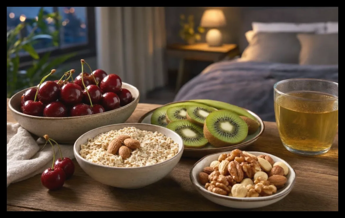 7 غذای سرشار از ملاتونین برای بهبود کیفیت خواب شبانه