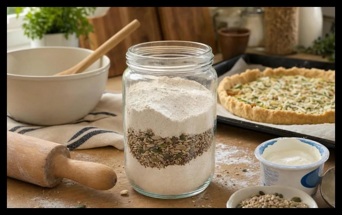 طرز تهیه خمیر تارت سریع با روش «شیشه جادویی» در چند دقیقه