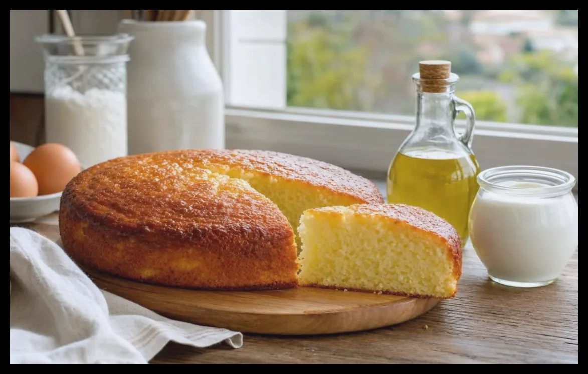 طرز تهیه کیک ماست بسیار نرم با جایگزین ساده کره