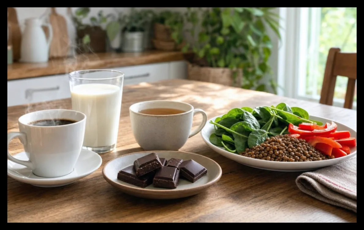 کافه، چای و شیر؛ این خوراکی‌ها جذب آهن را کاهش می‌دهند و راهکارهای جلوگیری از آن
