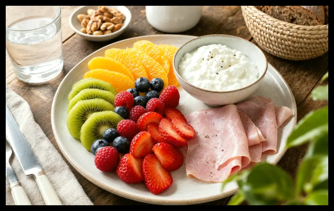 چرا باید میوه را با پروتئین مثل ژامبون در صبحانه ترکیب کنیم؟