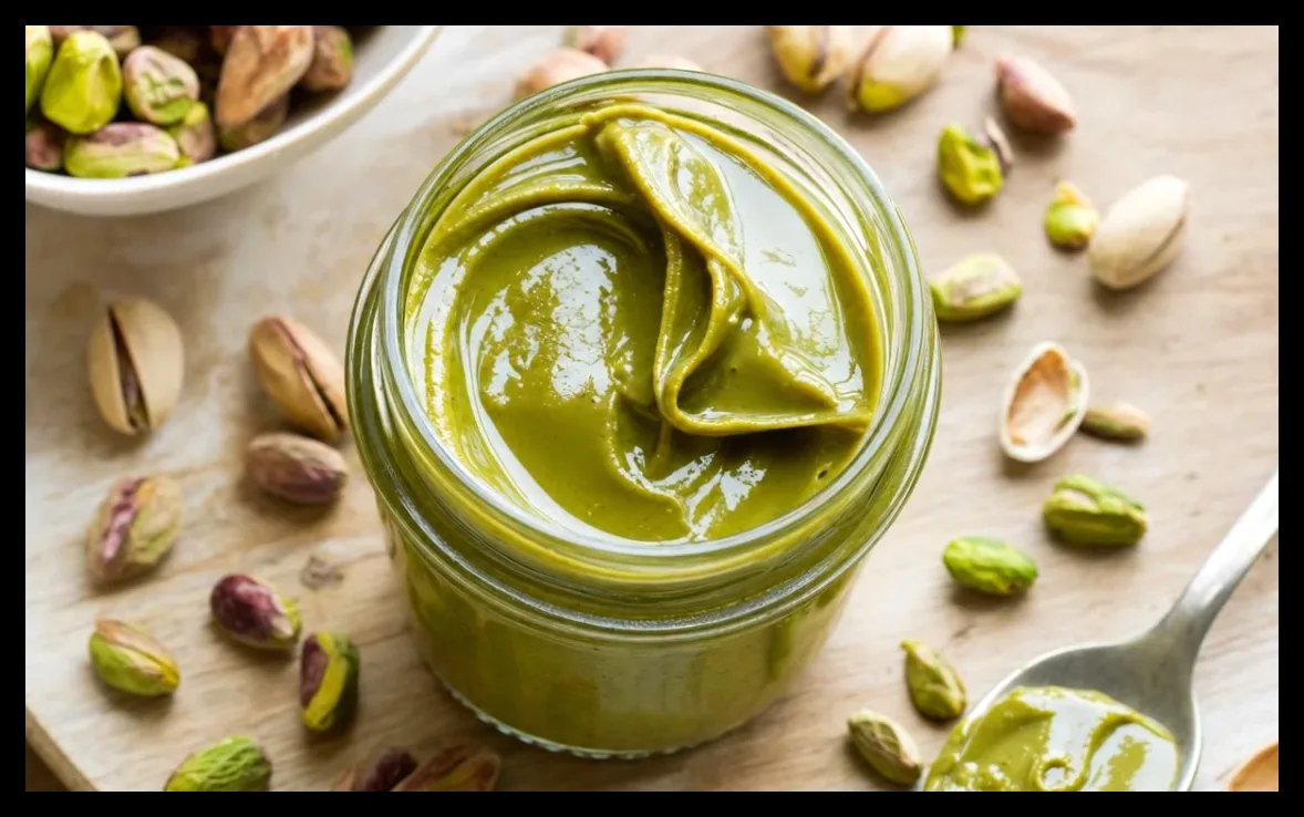 طرز تهیه کرم پسته خانگی با 3 ماده ساده و بدون افزودنی