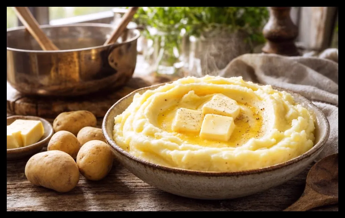 طرز تهیه پوره سیبزمینی جوئل روبوشون با سه راز طلایی