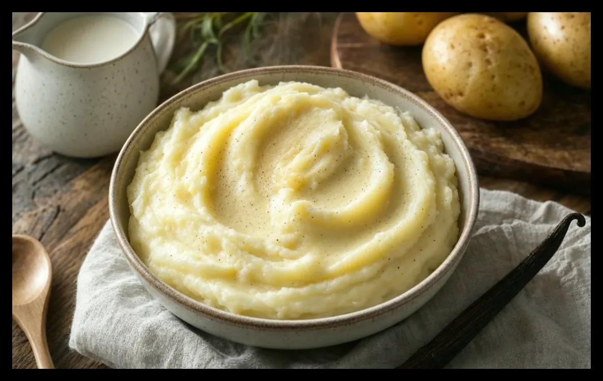 سیریل لینیاک راز پوره سیبزمینی نرم و خوشطعم با افزودنی غیرمنتظره را فاش کرد