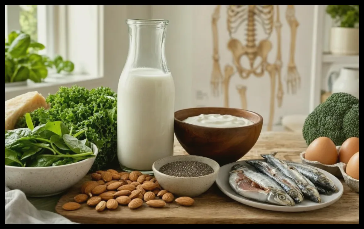 مواد غذایی مفید برای استخوان‌ها و نکات کلیدی در مصرف آنها
