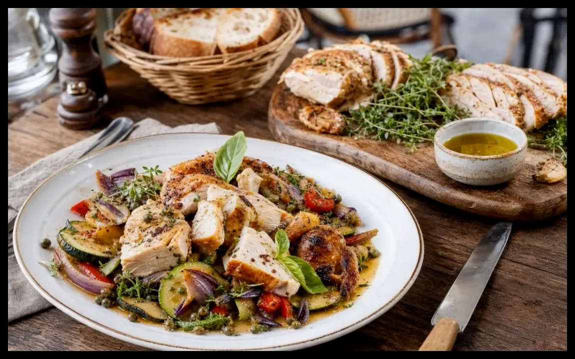طرز تهیه یک غذای خاص با مرغ باقی‌مانده از روز قبل به سبک سرآشپز پی‌یر شومت