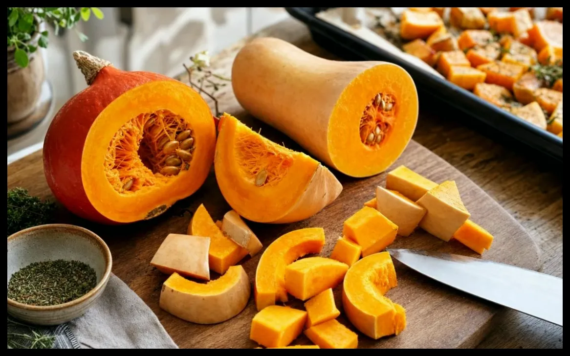 پوست کدو حلوایی و باترنات؛ خواص تغذیه‌ای و نکات مهم مصرف