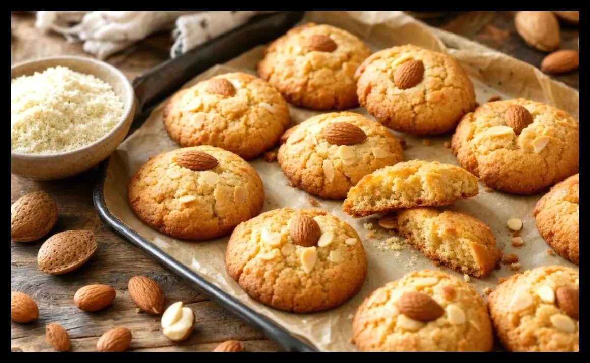 طرز تهیه آسان شیرینی‌های بادامی با ۵ ماده ساده و بدون گلوتن