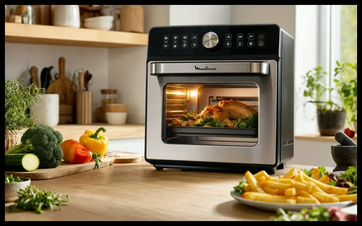 کاهش چشمگیر قیمت مایکروفر و ایرفرایر Moulinex Easy Fry 20 لیتری در آمازون