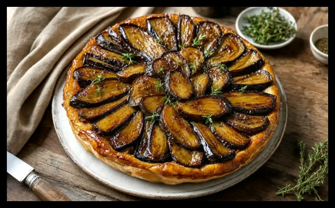 طرز تهیه تارت بادمجان سیریل لینیاک در 15 دقیقه؛ غذایی که کودکان در زمستان دوست خواهند داشت