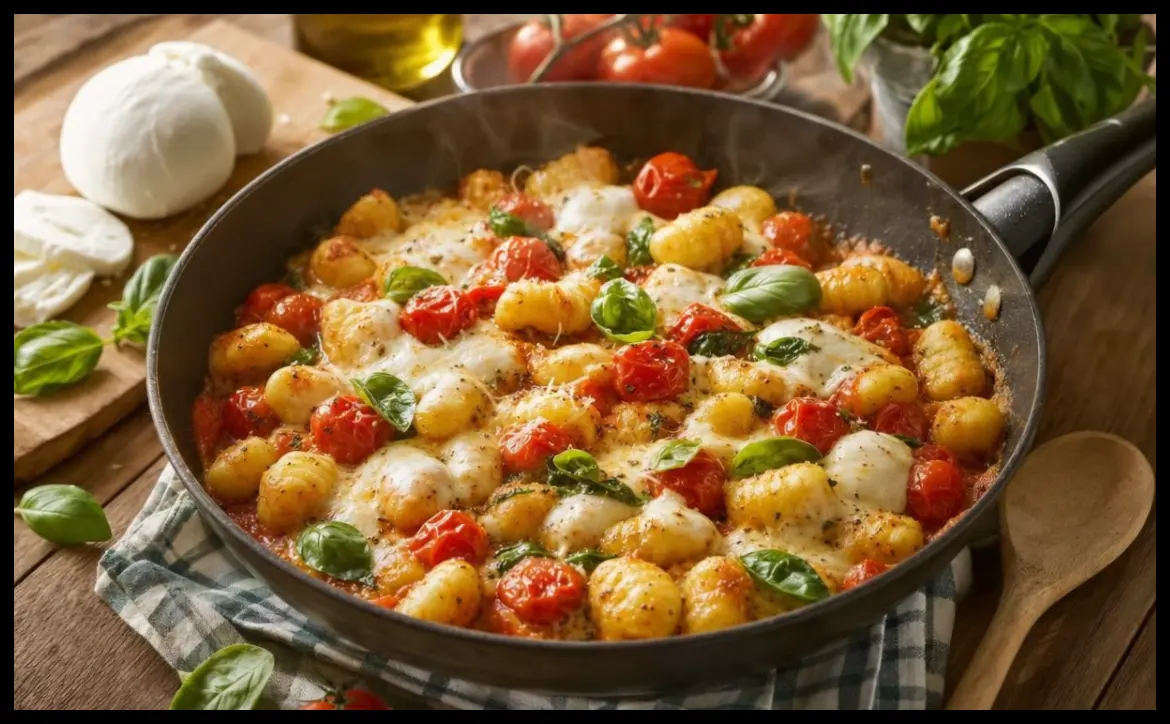 طرز تهیه گنوشی سرخ‌شده با موزارلا در ۲۰ دقیقه برای شام خانواده