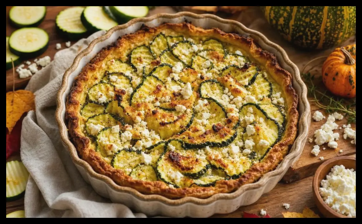 طرز تهیه تارت کرینکل کدو سبز و فتا؛ جایگزینی سبک و خوشمزه برای کیش شبهای پاییزی