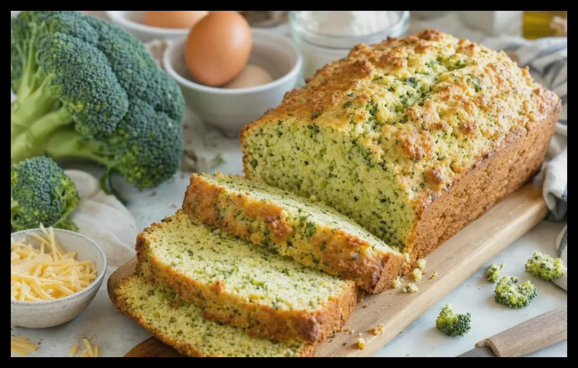 نان بروکلی؛ ساده‌ترین و خوشمزه‌ترین روش استفاده از یک کلم بروکلی