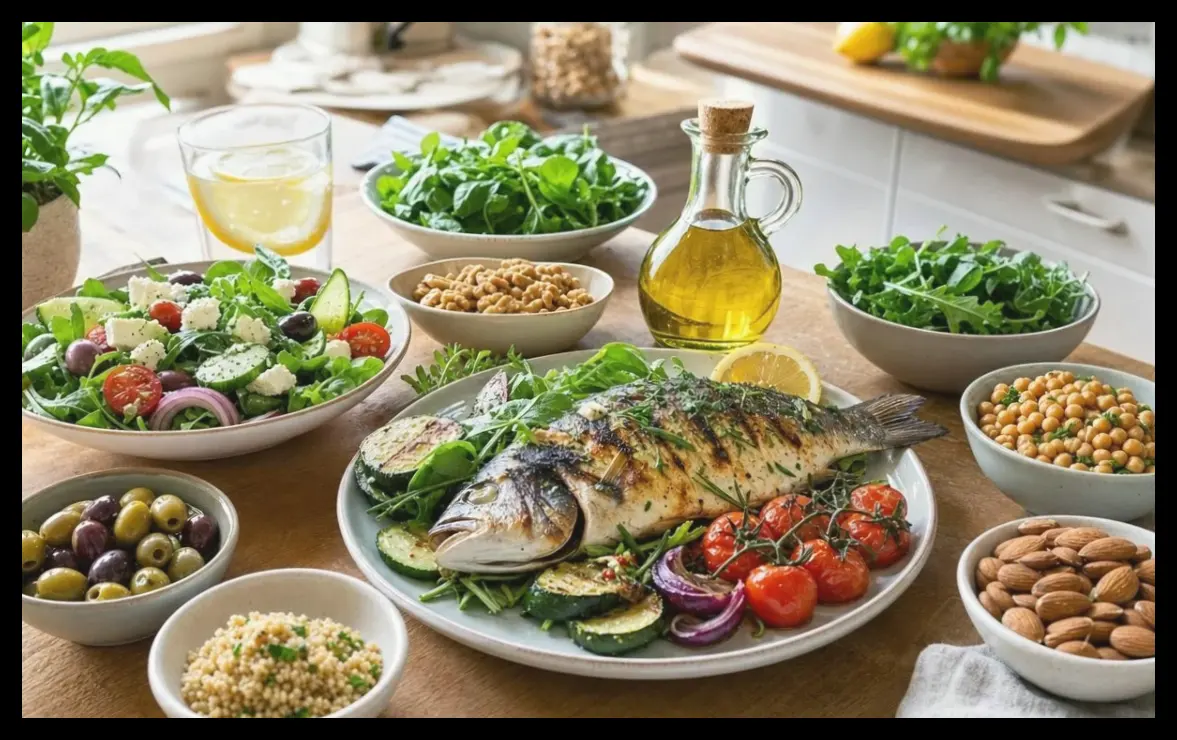 رژیم مدیترانه‌ای موثرترین راه درمان کبد چرب است