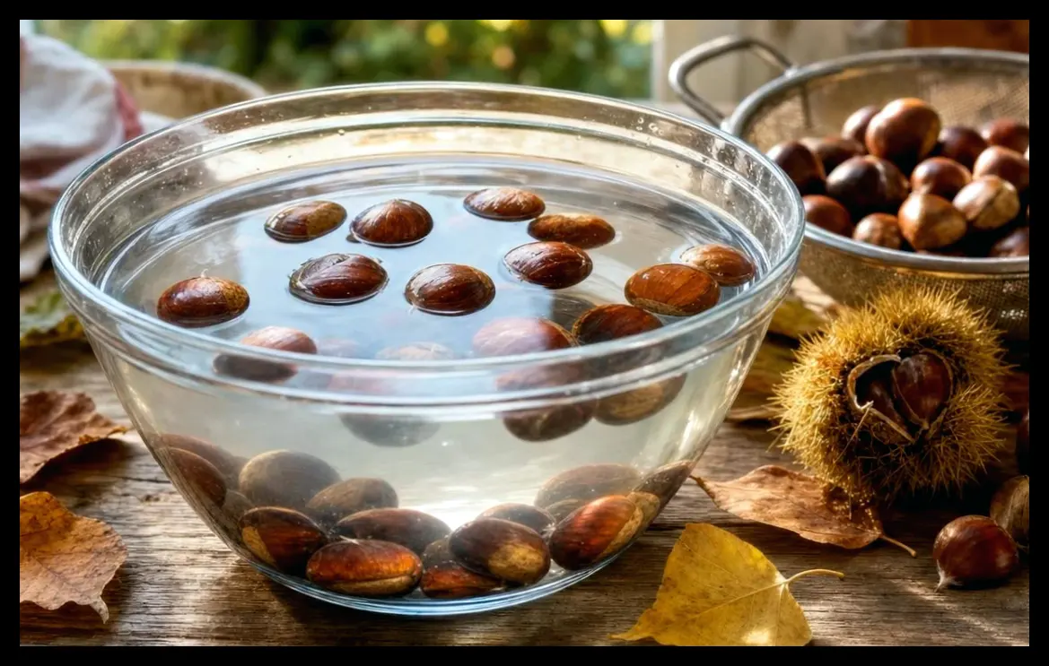 تشخیص سریع کرمخوردگی در شاهبلوط با تست آب توصیهشده وزارت کشاورزی