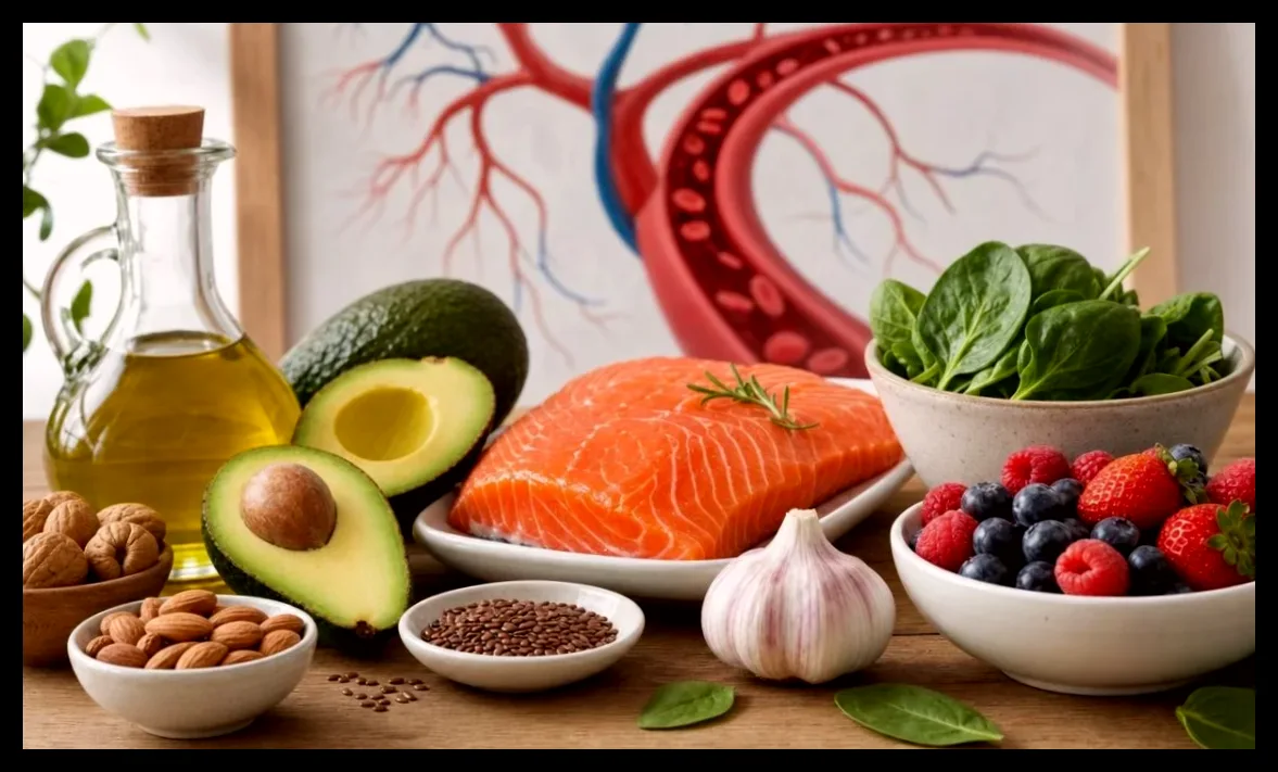 ۵ خوراکی موثر برای پاکسازی عروق و بهبود جریان خون