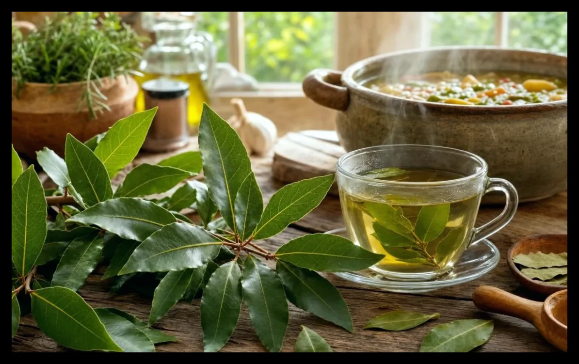 خواص درمانی برگ بو و کاربردهای آن در بهبود هضم و تنفس