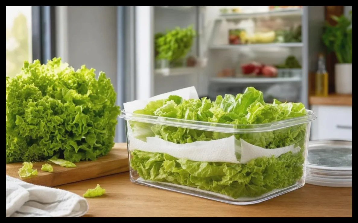 ترفند ساده برای نگهداری سالاد تازه و ترد تا 6 روز در یخچال