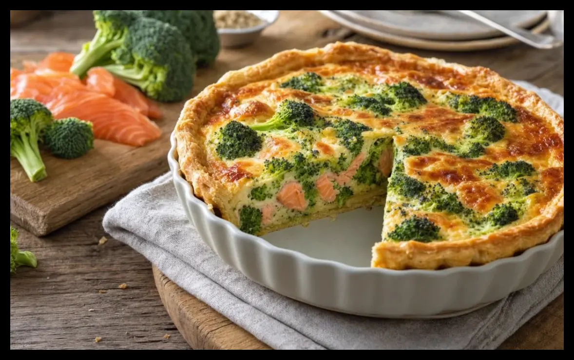 طرز تهیه سریع تارت بروکلی و ماهی دودی که همه خانواده را عاشق این سبزی می‌کند