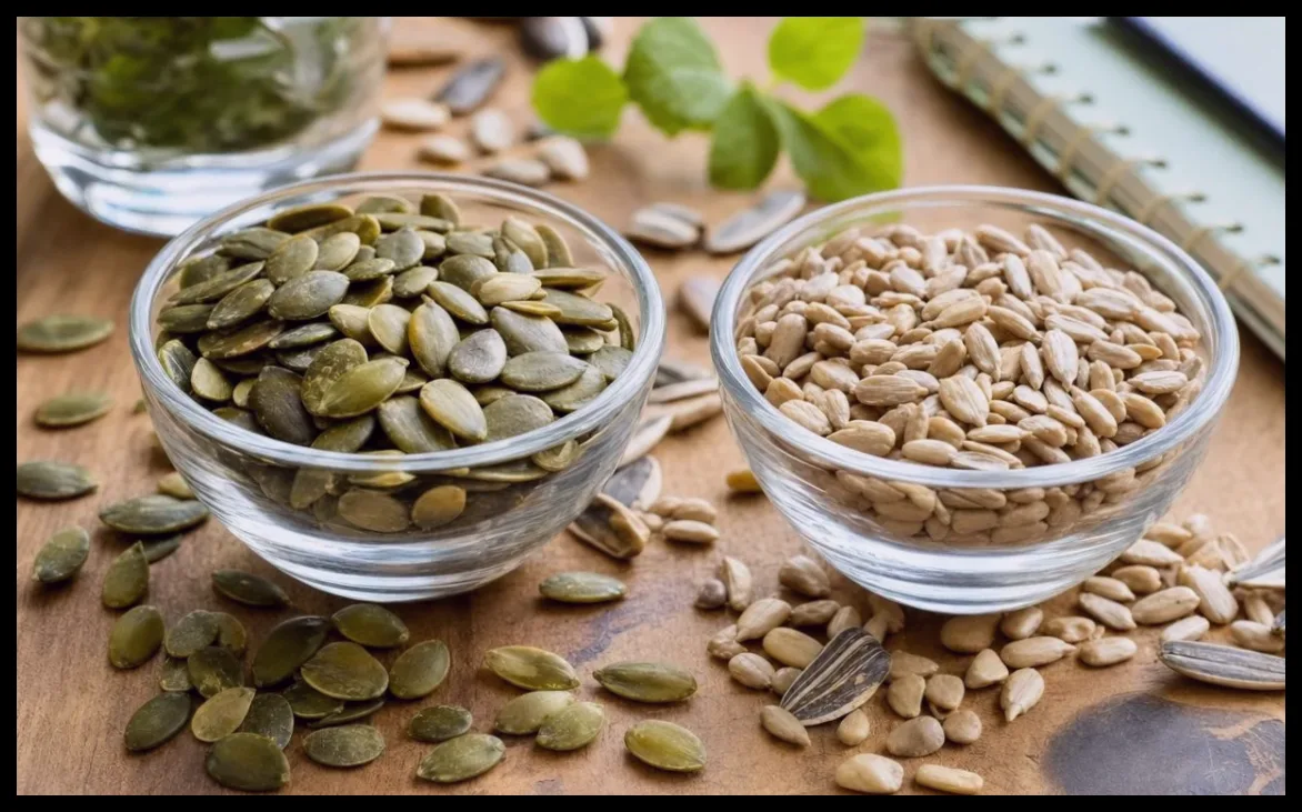 تفاوت دانه کدو و آفتابگردان در فیبر، پروتئین و منیزیم؛ کدام بهتر است؟
