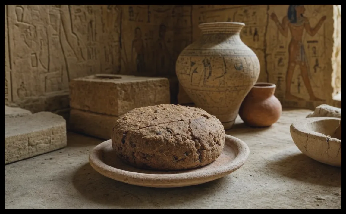 کیک ۴۰۰۰ ساله مصر باستان که به‌طور شگفت‌انگیزی سالم باقی مانده است