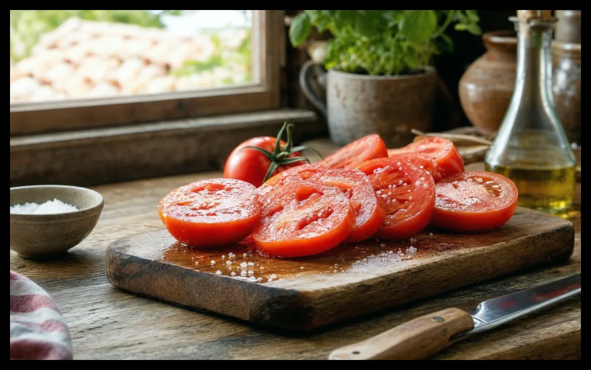 راز سرآشپزهای اسپانیایی برای تقویت طعم گوجهفرنگی با ۵ تا ۱۰ دقیقه استراحت