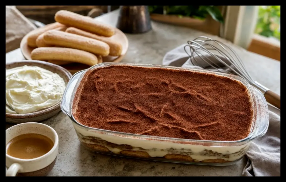 طرز تهیه تیرامیسوی اصیل ایتالیایی با دستور سیریل لیگناک و راز استراحت طولانی در یخچال
