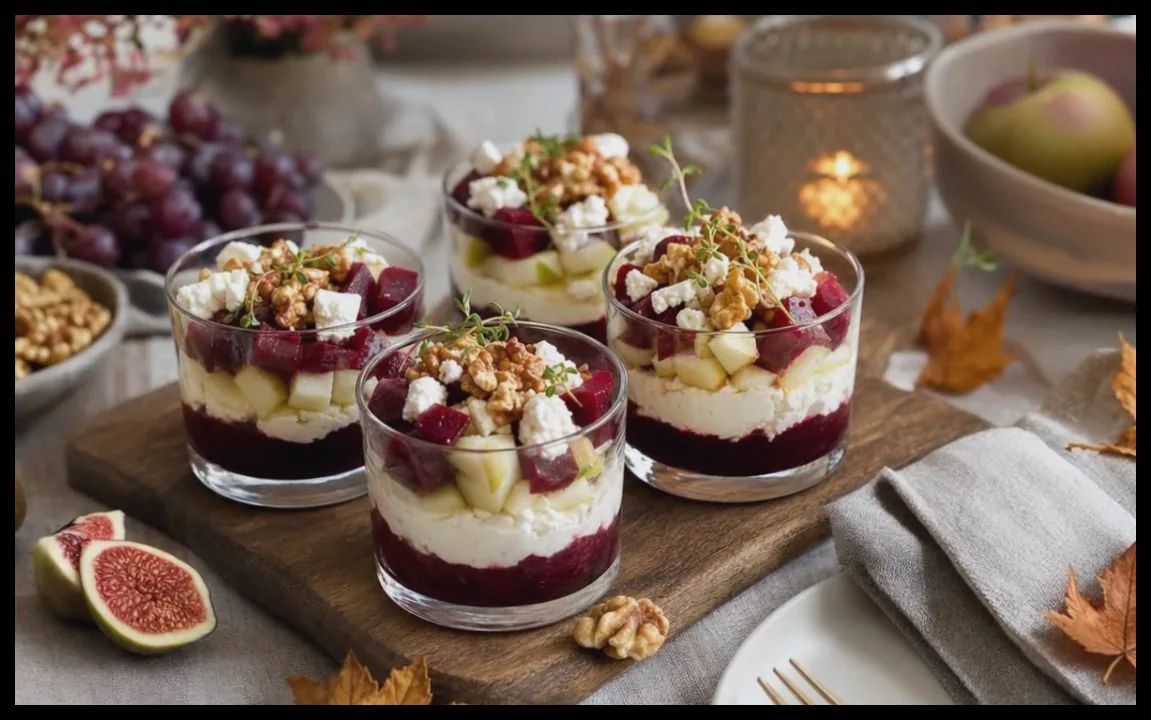 طرز تهیه پیشغذای پاییزی شیک با محصولات 100٪ لیدل زیر ۱ یورو